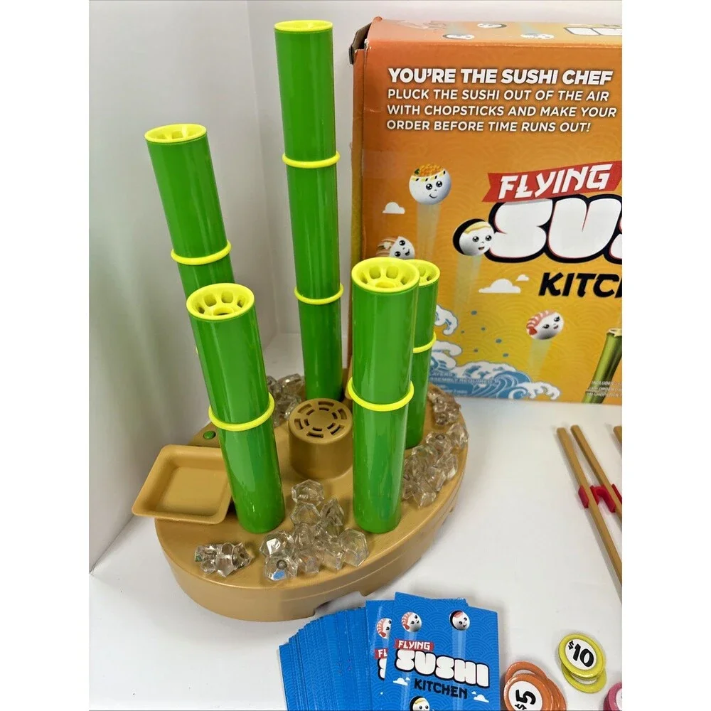 Flying Sushi Kitchen Game - 99% Complete See Desc. Fast Shipping Tested!